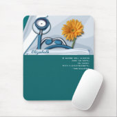 聴診器・デイジーナース鑑賞賜物 マウスパッド (マウス)