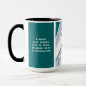 聴診器・デイジーナース鑑賞賜物 マグカップ (左)