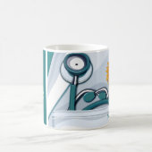 聴診器・デイジーナース鑑賞賜物 マグカップ (中央)