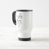 聴診器 ハートビート 看護師 医師 トラベルマグ (正面左)