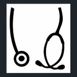 聴診器 ポスター<br><div class="desc">聴診器医科医科病院カーニバル病患ナース</div>