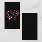 聴診器 名刺 (正面/裏面)