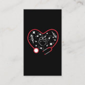 聴診器 名刺 (正面)