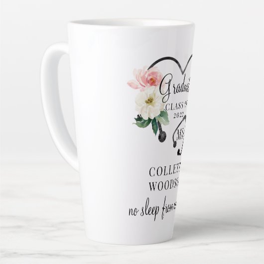 聴診器MD大学院 カフェラテマグ (左アングル)