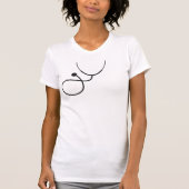 聴診器Tシャツ Tシャツ (正面)