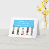 聴診士に感謝 カード (黄色い花)