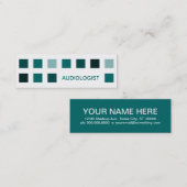 聴診士モダン（四角） スキニー名刺 (正面/裏面)