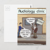 聴診室に出頭すおもしろいる ポストカード (正面/裏面)