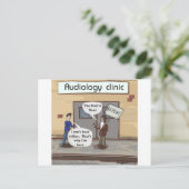 聴診室に出頭すおもしろいる ポストカード (スタンド正面)