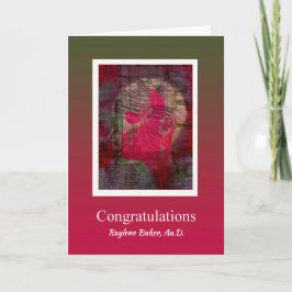 聴講師卒業記念博士 カード