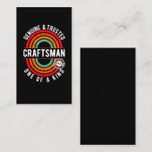 職おもしろい人パパおもしろいハンディマン 名刺 (正面/裏面)