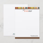 職人のグループのメッセージカード ノートカード (正面/裏面)