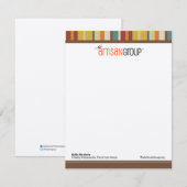 職人のグループのメッセージカード(Kellie) ノートカード (正面/裏面)