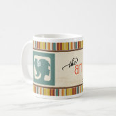 職人のグループのメンバーのマグ(毛の付属品) コーヒーマグカップ (正面左)