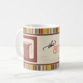 職人のグループのメンバーのマグ(縫われた商品) コーヒーマグカップ (正面左)