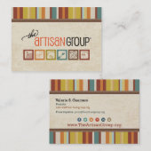 職人のグループの名刺 名刺 (正面/裏面)