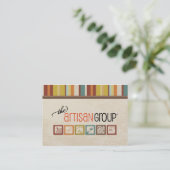 職人のグループの名刺 名刺 (スタンド正面)