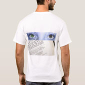職人のデザイン Tシャツ (裏面)