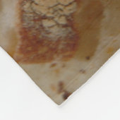 職人のパンの切れ フリースブランケット (角)