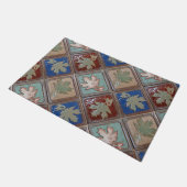 職人のメープル付きドアマ葉ット ドアマット (アングル)