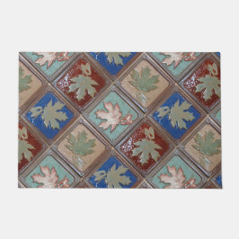 職人のメープル付きドアマ葉ット ドアマット