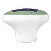 職人のユリ花瓶 セラミックノブ (側面)