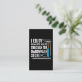 職人のワークショップ·ファザー·ハードウェア·ストア·ラバー 名刺 (スタンド正面)