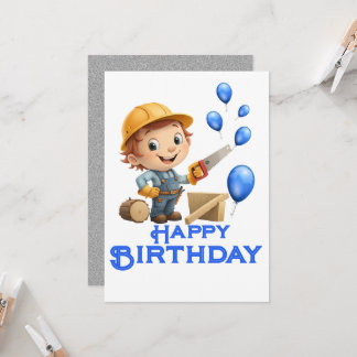 職人の誕生日 カード