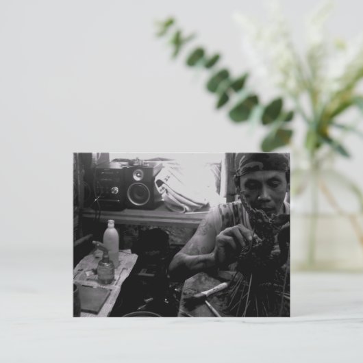 職人はがき ポストカード (スタンド正面)