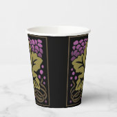 職人ぶどう葉ぶどう紙 紙コップ (左)