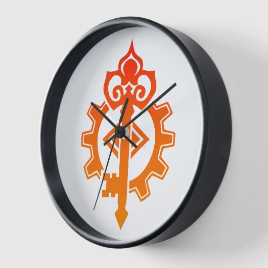 職人エンジニア工芸士DnD 壁時計 (傾斜)