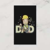 職人パパ電気技師夫ハンディマン 名刺 (正面)