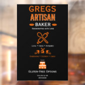 職人パン屋さんのビジネスプロモーション ウィンドウサイン (シート2)