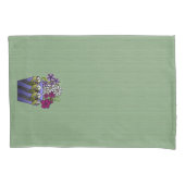 職人リリー花瓶 枕カバー (正面左)