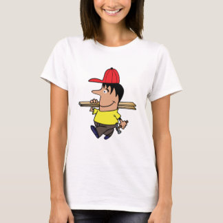 職人建物サイトのマスター・ビルダー Tシャツ