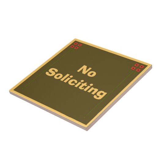 職人懇願の印無し タイル (側面)