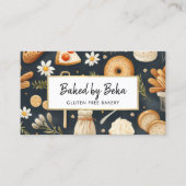 職人技の喜びベーカリー，パン，ペストリー 名刺 (正面)