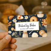 職人技の喜びベーカリー，パン，ペストリー 名刺