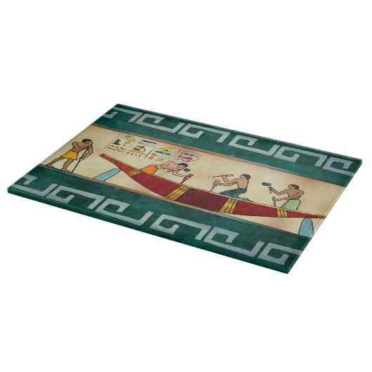 職人技エジプトフォーク芸術 カッティングボード (角)