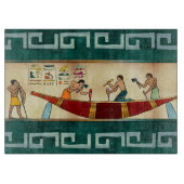 職人技エジプトフォーク芸術 カッティングボード (正面)