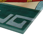 職人技エジプトフォーク芸術 カッティングボード (角)