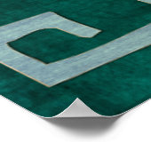 職人技エジプトフォーク芸術 ポスター (角)