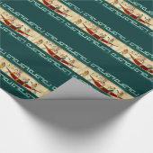 職人技エジプトフォーク芸術 ラッピングペーパー (角)