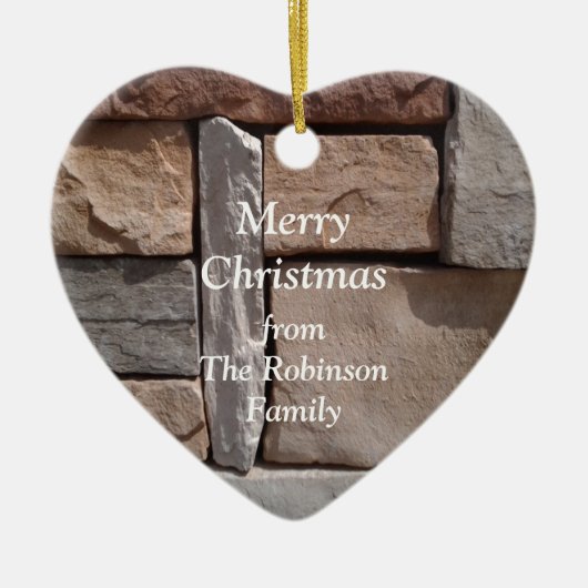 職人石造 セラミックオーナメント (正面)