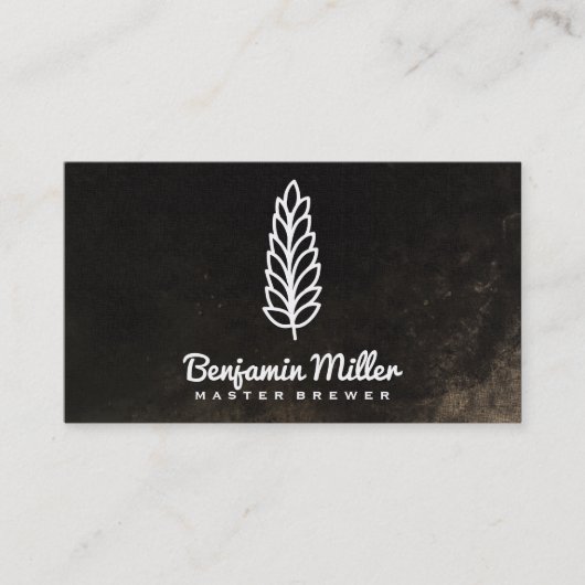 職人 | 小麦グレイン 名刺 (正面)