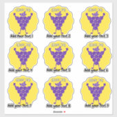 職務パーソナライズされたおもしろい素晴らし先生報酬ステッカー シール (シート)