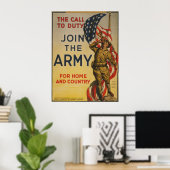 職務命令 ポスター (ホームオフィス)