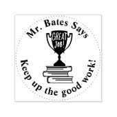 職務素晴らし先生プレパーソナライズされたイン セルフインキングスタンプ (デザイン)