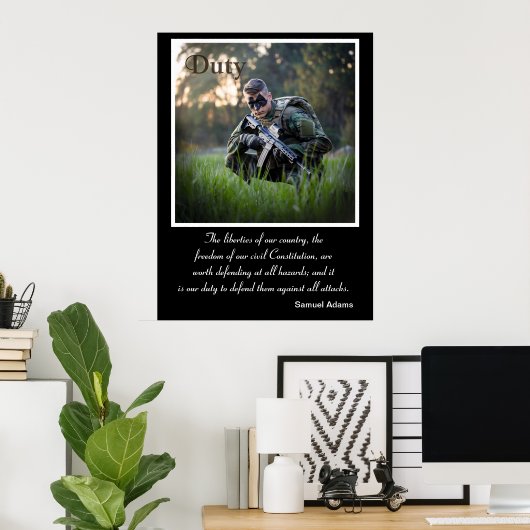 職務：未知人に備える ポスター (ホームオフィス)