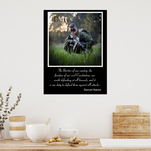 職務：未知人に備える ポスター (キッチン)